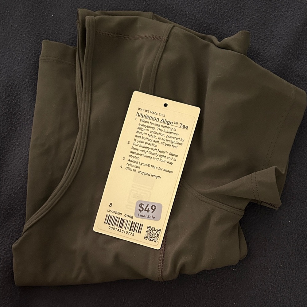 lululemon athletica align tee